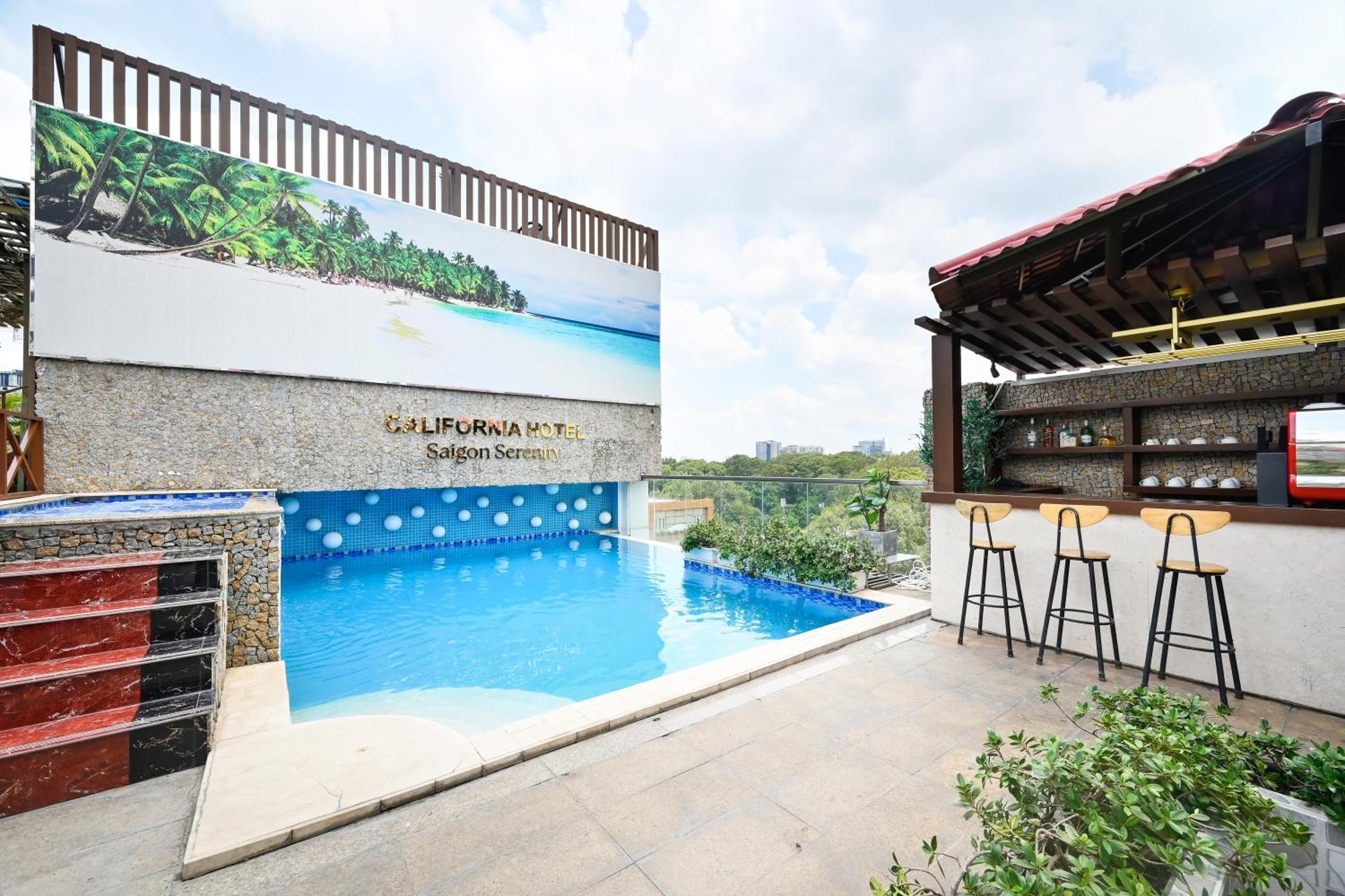 California Saigon Hotel & Rooftop Pool Ho Si Minh-város Kültér fotó